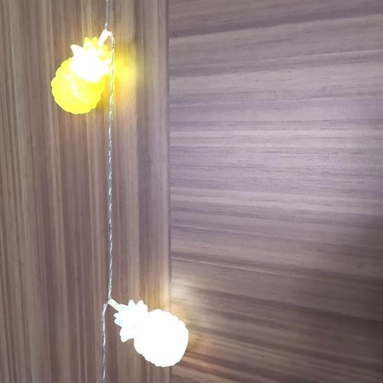 Karışık Renk Dekoratif Ananas Dolama 10’lu Şerit Led Işık Zinciri Karışık Renk Dekoratif Ananas Dolama 10’lu Şerit Led Işık Zinciri