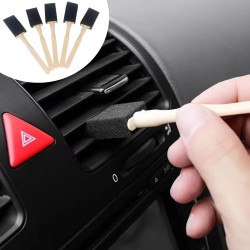 5'li Araba Havalandırma Temizleme Fırçaları Klima Çıkışları,Toz Alma&Otomobil İçi Detaylı Mini Temizlik Aparatları