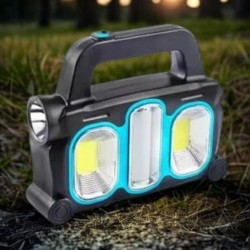 Hurry Bolt Güneş Enerjili Taşınabilir Çalışma Lambası – Powerbank Özellikli