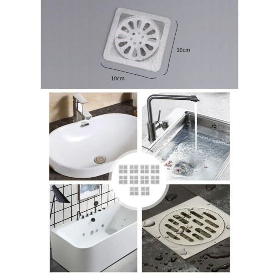 10'lu Banyo ve Mıutfak Lavabo Koku Önleyici ve Haşere Böcek Önleyici Gider Filtresi 10'lu Banyo ve Mıutfak Lavabo Koku Önleyici ve Haşere Böcek Önleyici Gider Filtresi