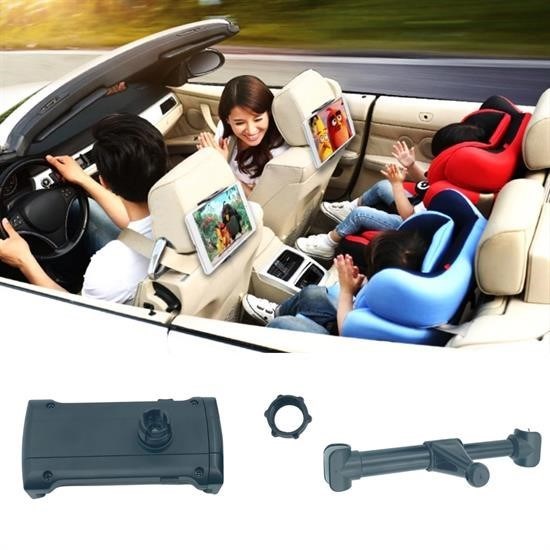 Oto Koltuk Arkası Telefon Tablet Tutucu Ayarlanabilir 360 Derece Dönebilen Pratik Stand Oto Koltuk Arkası Telefon Tablet Tutucu Ayarlanabilir 360 Derece Dönebilen Pratik Stand