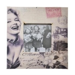 Decotown Marilyn Monroe Tasarım Ahşap Resim Fotoğraf Çerçevesi