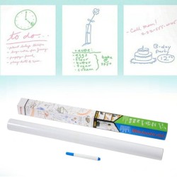 Silinebilir Kalemli Sticker  Duvara Yapışabilen Yazı Tahtası 60x100 cm