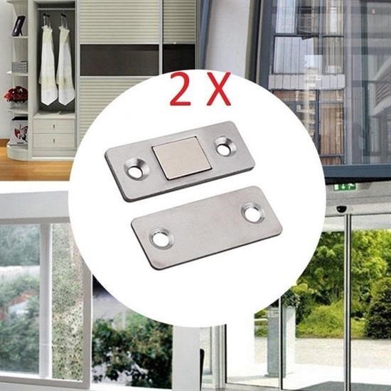 2 Çift Çok Amaçlı Kapı Kapak Dolap Çekmece Mobilya Durdurucu Kapatıcı Mıknatıslar 2 Çift Çok Amaçlı Kapı Kapak Dolap Çekmece Mobilya Durdurucu Kapatıcı Mıknatıslar
