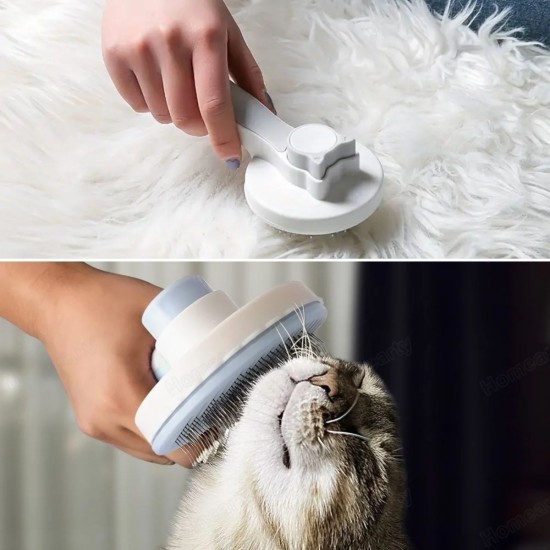 Basmalı Kedi Köpek Tüy Toparlayıcı Masaj Etkili Pet Fırçası Basmalı Kedi Köpek Tüy Toparlayıcı Masaj Etkili Pet Fırçası