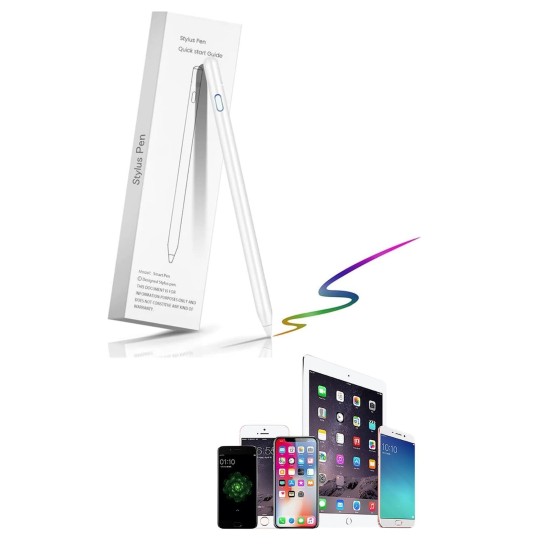 Evrensel Tablet ve Dokunmatik Telefonlarla Uyumlu Hassas Çizim ve Tasarım Kalemi Evrensel Tablet ve Dokunmatik Telefonlarla Uyumlu Hassas Çizim ve Tasarım Kalemi