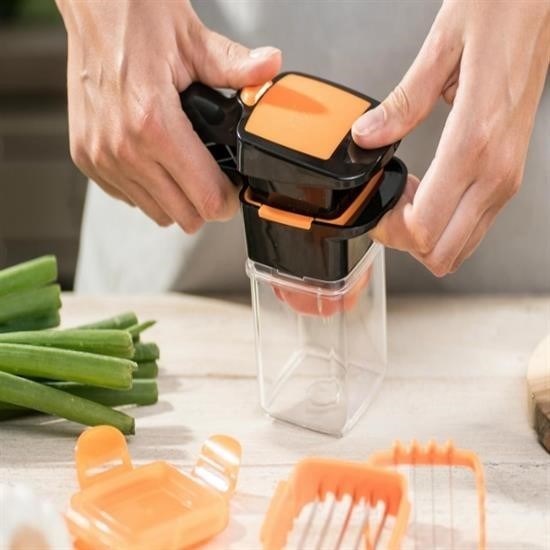 Quick 5 İn 1 Büyük Hazneli Pratik Hızlı Meyve Sebze Doğrayıcı Rende Quick 5 İn 1 Büyük Hazneli Pratik Hızlı Meyve Sebze Doğrayıcı Rende