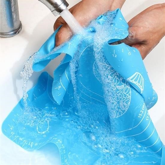40*50 cm Silikon Ölçekli Kullanımı Kolay Hamur Açma Matı Ekmek Mantı Makarna Hamuru Yoğurma 40*50 cm Silikon Ölçekli Kullanımı Kolay Hamur Açma Matı Ekmek Mantı Makarna Hamuru Yoğurma