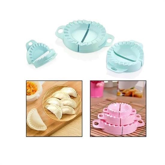 3lü Çiğ börek kurabiye Hamur İşi Ravioli Kesme Kalıbı Aparatı 3lü Çiğ börek kurabiye Hamur İşi Ravioli Kesme Kalıbı Aparatı