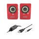 N62 1+1 Multimedia USB ve Jacklı Mini Hoparlör Yüksek Stereo Ses Sistemi N62 1+1 Multimedia USB ve Jacklı Mini Hoparlör Yüksek Stereo Ses Sistemi