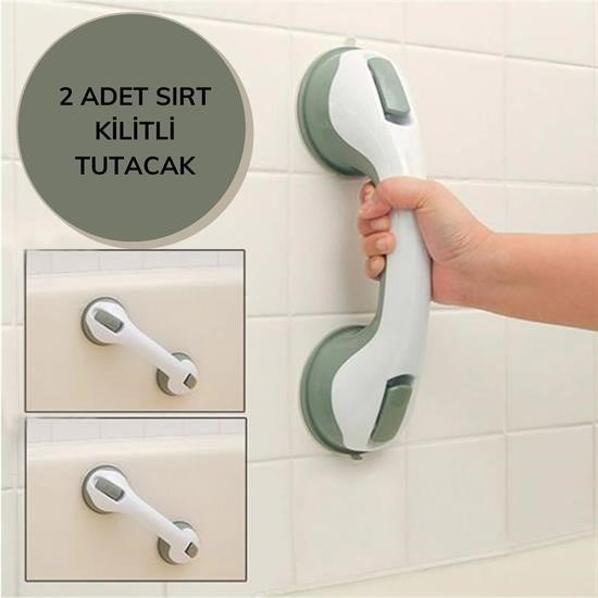 Düşme Ve Kayma Önleyici Banyo Tuvalet Vantuzlu Kilitli Tutacak Düşme Ve Kayma Önleyici Banyo Tuvalet Vantuzlu Kilitli Tutacak