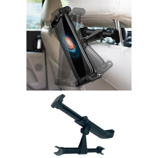 Oto Koltuk Arkası Telefon Tablet Tutucu Ayarlanabilir 360 Derece Dönebilen Pratik Stand Oto Koltuk Arkası Telefon Tablet Tutucu Ayarlanabilir 360 Derece Dönebilen Pratik Stand