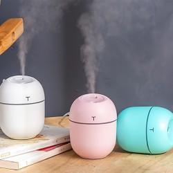 Işıklı Kuru Havayı Azaltan ve Aromaterapi Deneyimi Sunan Hava ve Oda Nemlendirici