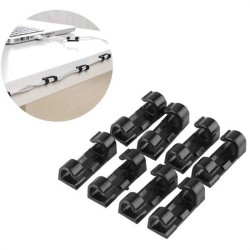 Ev ve Ofis İçin 20'li Yapışkanlı Kablo Düzenleyici ve Toplayıcı Ev ve Ofis İçin 20'li Yapışkanlı Kablo Düzenleyici ve Toplayıcı