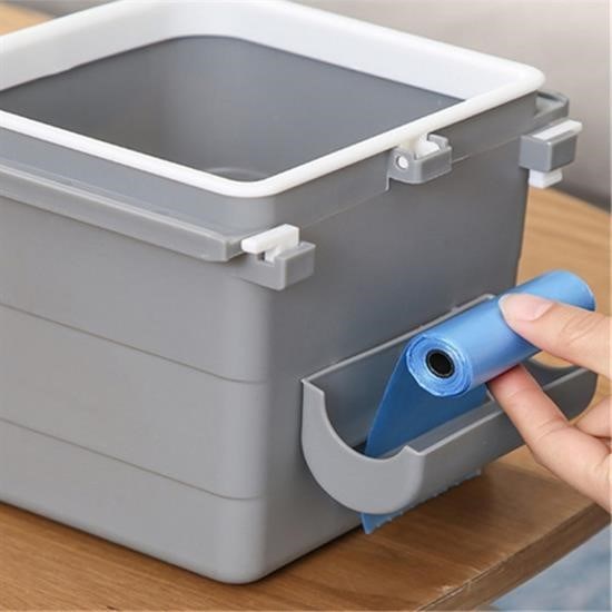 Mini Masa Çöp Kovası Plastik Tezgah Altı Geri Çekilebilir Yapışkanlı Görünmez Bölme Pratik Mini Masa Çöp Kovası Plastik Tezgah Altı Geri Çekilebilir Yapışkanlı Görünmez Bölme Pratik