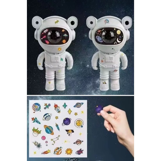 Stickerlı ,Kumandalı ASTRONOT Model Gece Lambası Stickerlı ,Kumandalı ASTRONOT Model Gece Lambası