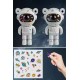 Stickerlı ,Kumandalı ASTRONOT Model Gece Lambası Stickerlı ,Kumandalı ASTRONOT Model Gece Lambası