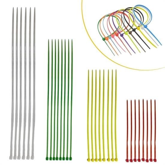 30 Parça Plastik Kablo Kelepçe Seti Kablo Düzenleyici Bağlama Bantları 30 Parça Plastik Kablo Kelepçe Seti Kablo Düzenleyici Bağlama Bantları