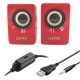 N62 1+1 Multimedia USB ve Jacklı Mini Hoparlör Yüksek Stereo Ses Sistemi N62 1+1 Multimedia USB ve Jacklı Mini Hoparlör Yüksek Stereo Ses Sistemi