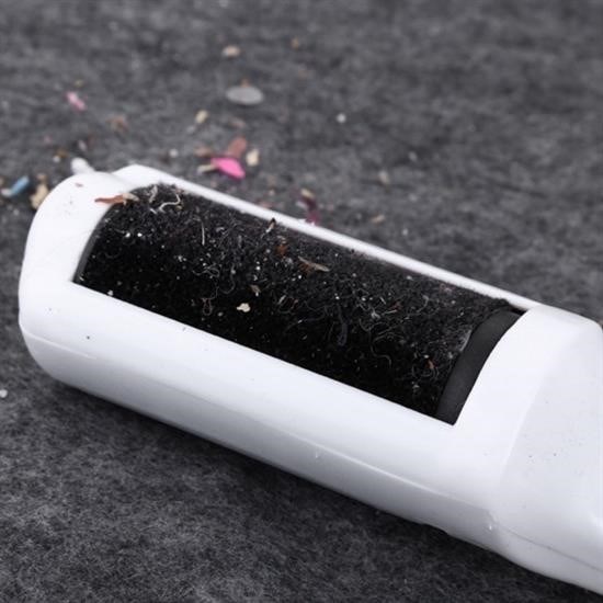 Taşınabilir Elektrostatik Hazneli Rulo Şeklinde Evcil Hayvan Tüyü Saç Toplayıcısı Taşınabilir Elektrostatik Hazneli Rulo Şeklinde Evcil Hayvan Tüyü Saç Toplayıcısı
