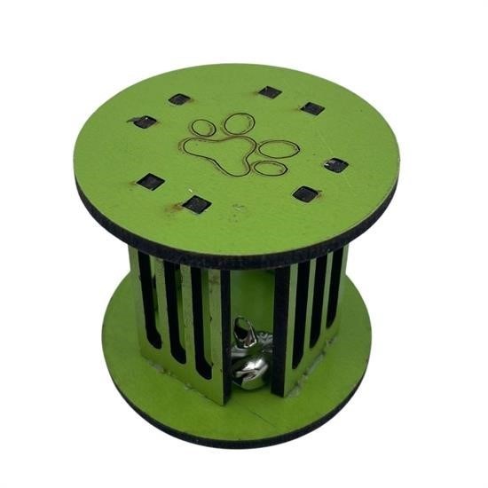 Mini Silindir Eğlenceli Renkli Sağlam Küçük Pati İzi Şekilli Kedi Oyuncağı Mini Silindir Eğlenceli Renkli Sağlam Küçük Pati İzi Şekilli Kedi Oyuncağı
