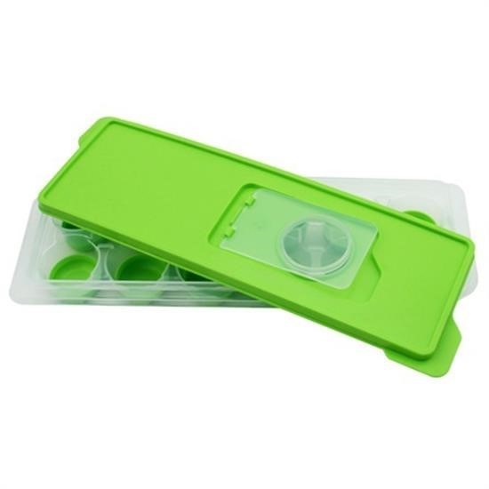 12li Kapaklı Yapışmaz Silikon Tabanlı Plastik Küp Buz Kalıbı 12li Kapaklı Yapışmaz Silikon Tabanlı Plastik Küp Buz Kalıbı