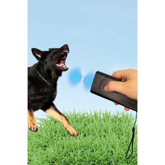 Ultrasonik Köpek Kovucu ve Eğitici Cihaz Ultrasonik Köpek Kovucu ve Eğitici Cihaz
