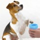 Silikon Jel Fırçalı Kedi Köpek Pati Ayak Temizleme Kovası Büyük Silikon Jel Fırçalı Kedi Köpek Pati Ayak Temizleme Kovası Büyük