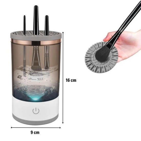 USB Şarjlı Makyaj Fırçası Temizleyici Aparat Hızlı Kurutmalı, Çok Yönlü Fırça Temizleyici USB Şarjlı Makyaj Fırçası Temizleyici Aparat Hızlı Kurutmalı, Çok Yönlü Fırça Temizleyici