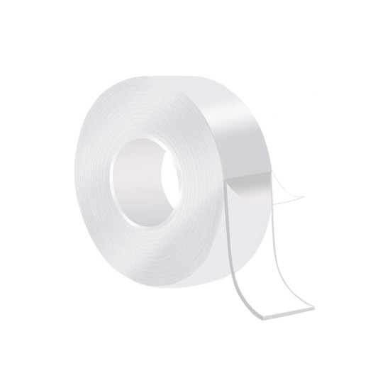 Ultra Güçlü Çift Taraflı 2 mt x 3 cm Çift Taraflı Nano Bant Ultra Güçlü Çift Taraflı 2 mt x 3 cm Çift Taraflı Nano Bant