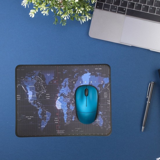 25x32 cm Küçük Boy Mouse Pad Dünya Haritası 25x32 cm Küçük Boy Mouse Pad Dünya Haritası