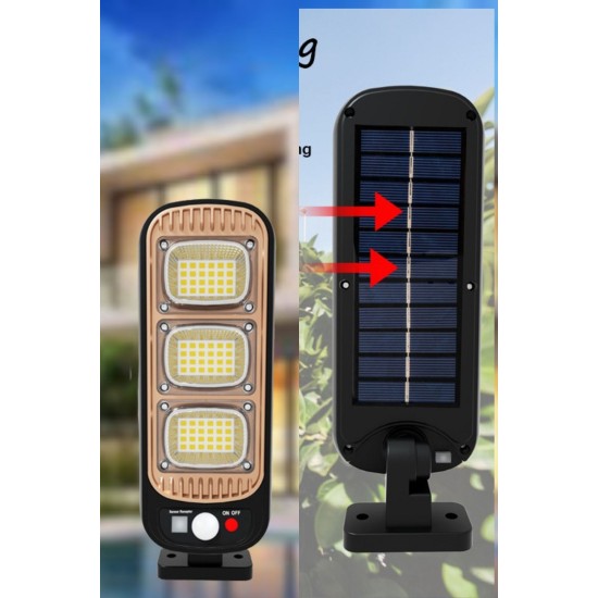 Sensörlü Güneş Enerjisi İle Şarj Olabilen Duvara Monte Solar Aydınlatma GL-84069 Sensörlü Güneş Enerjisi İle Şarj Olabilen Duvara Monte Solar Aydınlatma GL-84069