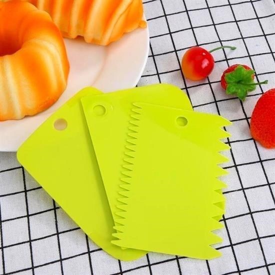 Pasta Hamur Şekillendirici Spatula Kesici Kazıyıcı Dekoratör Set Pasta Hamur Şekillendirici Spatula Kesici Kazıyıcı Dekoratör Set