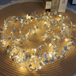 3 Metre Yaldızlı Gümüş LED Işık – Dekoratif Ortam ve Yılbaşı Aydınlatması