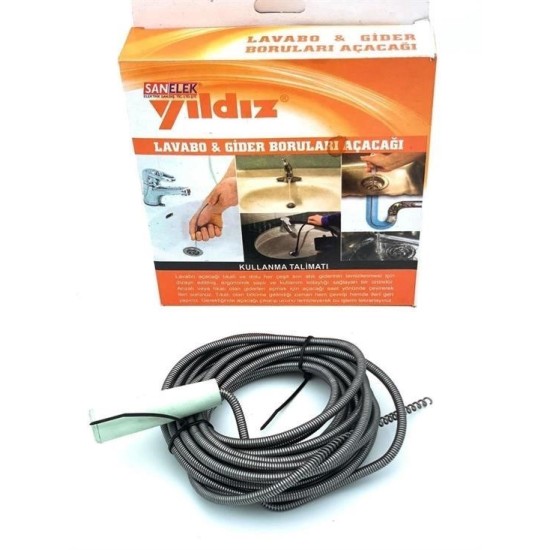Lavabo Ve Gider Boru Açacağı (3 Metre) Lavabo Ve Gider Boru Açacağı (3 Metre)