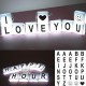 10lu Lightbox Işıklı Harf Mesaj Panosu Dekoratif Harf Işık Zinciri 10lu Lightbox Işıklı Harf Mesaj Panosu Dekoratif Harf Işık Zinciri