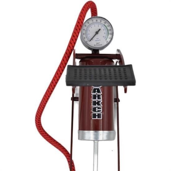 Basınç Göstergeli Ayak Pompası Araba Bisiklet Motor Lastik Pompası Basınç Göstergeli Ayak Pompası Araba Bisiklet Motor Lastik Pompası