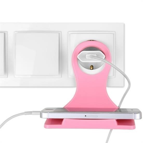 Universal Mobil Şarj Priz Askısı ve Telefon Tablet Tutucu Stand Universal Mobil Şarj Priz Askısı ve Telefon Tablet Tutucu Stand