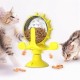 Vantuzlu Zilli İnteraktif Dönebilen Mama Kaplı Renkli Eğlenceli Eğitici Kedi Oyuncağı Vantuzlu Zilli İnteraktif Dönebilen Mama Kaplı Renkli Eğlenceli Eğitici Kedi Oyuncağı