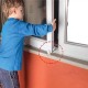 Bebek Çocuk Evcil Hayvan Güvenlik Ayarlanabilir Koruyucu Pencere Havalandırma Kilidi Bebek Çocuk Evcil Hayvan Güvenlik Ayarlanabilir Koruyucu Pencere Havalandırma Kilidi