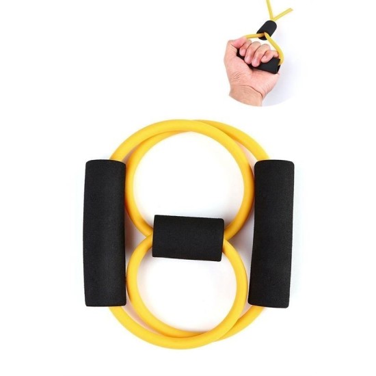 8 Şeklinde Direnç Bandı Yoga Plates Ve Vücut Geliştirme Egzersiz Bandı 8 Şeklinde Direnç Bandı Yoga Plates Ve Vücut Geliştirme Egzersiz Bandı