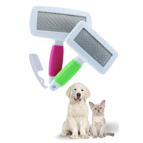 Kedi Köpek Telli Küçük Boy Tüy Bakım Seti Evcil Hayvan Tarama Fırçası Kedi Köpek Telli Küçük Boy Tüy Bakım Seti Evcil Hayvan Tarama Fırçası