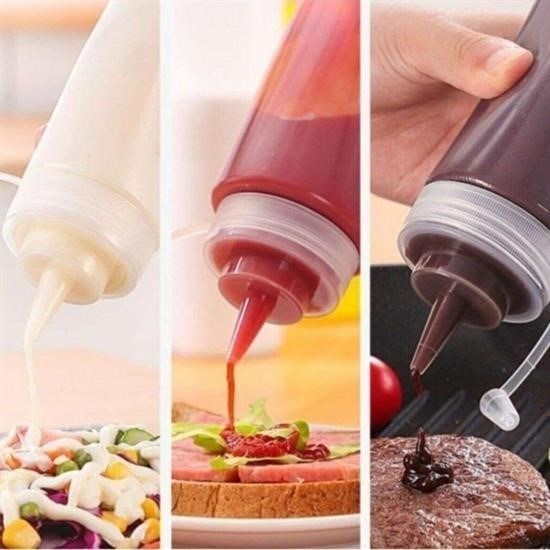 Şeffaf Kapaklı Sızdırmaz Yağlık Sosluk Şişesi Plastik Yağdanlık 400 ml AP-9028 Şeffaf Kapaklı Sızdırmaz Yağlık Sosluk Şişesi Plastik Yağdanlık 400 ml AP-9028