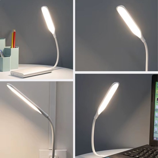 USB Girişli 14 Ledli 3 Kademeli Dokunmatik Masa/Kitap Okuma Lambası Ledi Beyaz USB Girişli 14 Ledli 3 Kademeli Dokunmatik Masa/Kitap Okuma Lambası Ledi Beyaz