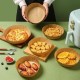 100 Adet Air Fryer Pişirme Kağıdı Tek Kullanımlık Yağlı Kağıdı Yuvarlak Tabak Model 100 Adet Air Fryer Pişirme Kağıdı Tek Kullanımlık Yağlı Kağıdı Yuvarlak Tabak Model
