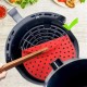 Renkli Isıya Dayanıklı Yıkanılabilir Silikon Fırın Ve Airfryer Yuvarlak Pişirme Matı 20 Cm Renkli Isıya Dayanıklı Yıkanılabilir Silikon Fırın Ve Airfryer Yuvarlak Pişirme Matı 20 Cm