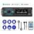 7 Farklı Renkli Oto Teyp - Bluetooth & USB & AUX & FM Destekli Araç İçi Radyo