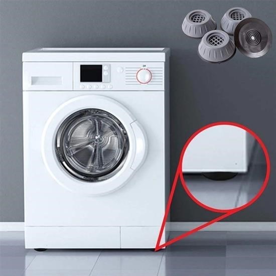 Çamaşır Makinesi Sarsıntı Titreşim Ses Önleyici Kaydırmaz Ayak 4lü Set Çamaşır Makinesi Sarsıntı Titreşim Ses Önleyici Kaydırmaz Ayak 4lü Set