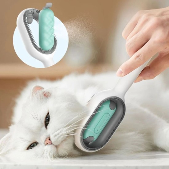 Su Hazneli Kedi ve Köpek Tüyü Toplamama Fırçası Su Hazneli Pet Tarağı Su Hazneli Kedi ve Köpek Tüyü Toplamama Fırçası Su Hazneli Pet Tarağı