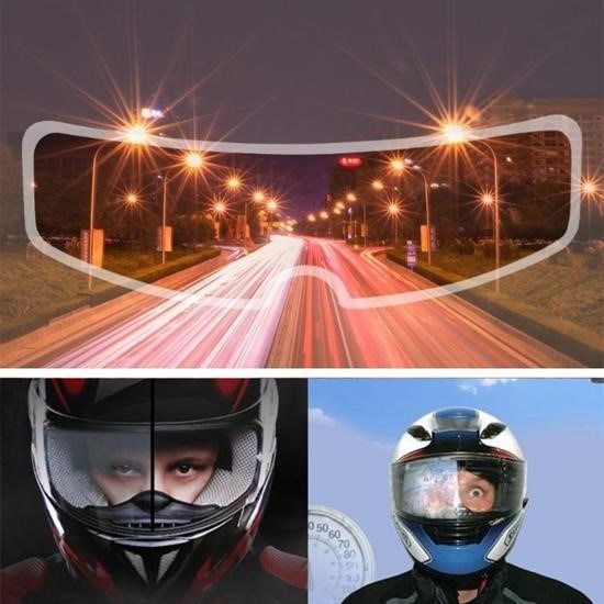Buğu Önleyici Motosiklet Kaskı Vizörü Su Geçirmez Dayanıklı Çizik Koruma Lens Filmi Buğu Önleyici Motosiklet Kaskı Vizörü Su Geçirmez Dayanıklı Çizik Koruma Lens Filmi